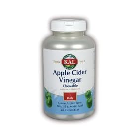 KAL Apple Cider Vinegar Chewable - 60 Chewable Tablet