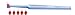 TePe Interspace 1 Handle and 6 Tips, X-Soft (Pack of 3)