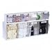 DEF20903OP - Tilt Bins, Interlocking,9-Bins,3-5/8x2-1/2x3-5/16,White