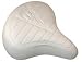 Nirve Classic Cruiser Saddle White Nirve Logo