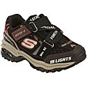 Boys' Skechers S Lights Energy 2 Starstreak - Black/Red