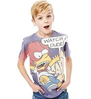 Bart Simpson Sublimation T-Shirt
