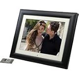 SmartParts 10.4 Digital Picture Frame (Stylish black wood frame)