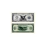 Novelty & Fake Money Classic Billion Dollar Bill (pack Of 100) Pack of 100 pcs