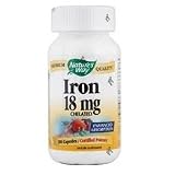Iron 18mg, 100 caps
