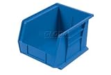 Akro Bins Stacking Bin 8-1/4 X 10-3/4 X 7 Blue. Package of 6