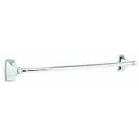 Amerock BH26504-26 Clarendon Collection 24-Inch Towel Bar, Polished Chrome