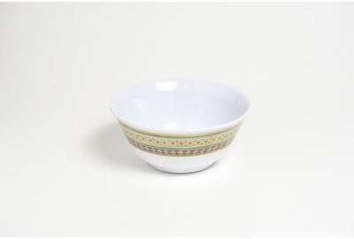 Yacht and Home 20 oz. Trout Melamine Non-Skid Soup/Cereal Bowl (Set of 6)