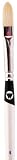 Permalba #4-Filbert Artist Brush, Best White Bristle