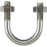 【クリックで詳細表示】TRUSCO PC管用Uボルト SUS304 呼び径15A ねじ径W3/8 TPCUBT15AS