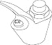 Central Brass 0362 Bubbler Head 3/8 - 18 Nps Female Shank, Chrome