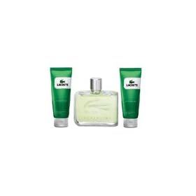 Lacoste Essential by Lacoste for Men - 3 Pc Gift Set 4.2oz EDT Spray, 2.5oz After Shave Balm, 1.6oz Shower Gel