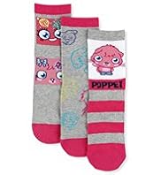 3 Pairs of Assorted Moshi Monsters Socks