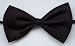 (Price for 50Pcs)TopTie™ Mens Solid Black Pretied Satin monolayer Bowtie Bow Tie