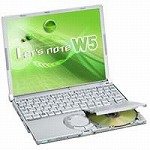 松下電器産業 Lets note LIGHT CF-W5(B5ノート/12.1型液晶搭載) CF-W5MW8AJR/W5　CF-W5MW8AJR