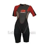 Pinnacle Spirit 3mm Shorty Women's, Black/Wine Red