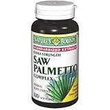 Nature's Bounty Extra Strength Saw Palmetto Complex, 120 Softgels