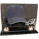 Philadelphia Eagles Gold Risers Case-Up Hat Display Case