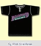 Arizona Diamondbacks Youth 2 Button Team Jersey T-shirts By Majestic Athletic Size Small