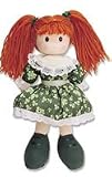 Sinead Rag Doll with Shamrock Design Dress