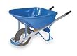 Westward 2MVU6 Wheelbarrow, Cap 6 Cu-Ft, 20 Ga Steel