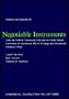 Negotiable Instruments Under the UCC and the CIBN