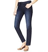 Petite Authentic Slim Leg Denim Jeans