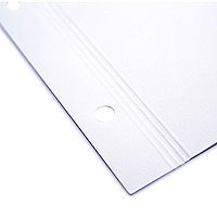 Pina Zangaro 11" x 8.5" Double Sided Matte Inkjet Paper with 3 Holes for Post Bound Albums, 10.8 mil, 235 gsm, Portrait Format, 25 Sheets.