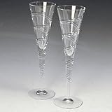 Spiral Champagne Flutes