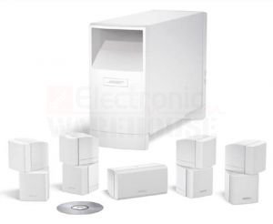 Bose Acoustimass 10 Series IV home entertainment speaker system White