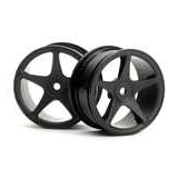 Super Star Tour Whls,Standard,Black by hpi-racing