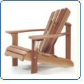 All Things Cedar CA14 Child Adirondack Chair - Assembled