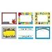 Teacher Created Resources 9011 Standard series self-stick name tag pack, 4 designs, 192 tags/pack