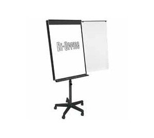 BQ50489 Bi-Office Vanguard Mobile Magnetic Flipchart 