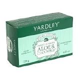 Yardley of London, Moisturizing Soap Sweet Summer Aloe and Cucumber - 3 + 1 Free