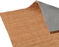 Plush Coir Roll Matting 100x60cm. Natural Coconut. Delivered Free with a 100% Satisfaction Guarantee by Mats4U.