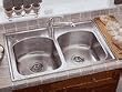 American Standard 7502.403.075 Culinaire Top Mount Double Bowl Kitchen Sink with
