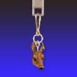 Armadillo Figurine Zipper Pull Charm