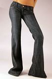 Frankie B. - ICON SCRIPT WIDE LEG DENIM JEAN