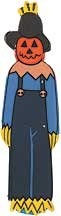 Dollhouse Miniature Large Wooden Scarecrow
