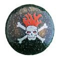 Skull & Cross Bones Black Dazzle Antenna Ball Topper