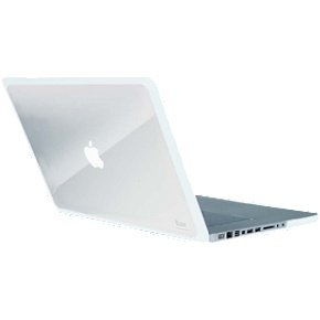 iLuv Dual Material Skin for Apple MacBook Pro15 Inch, White (iCC1205WHT)