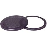 8-Inch 2-Piece Steel Mesh Speaker Grill - Black
