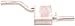 Walker 53372 Quiet-Flow Stainless Steel Muffler