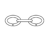 Sea Gull 9130-720 Chain Extension Burnished Brass Length: 72