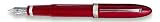 Omas 360 Mezzo Red w/ HT Trim Broad Point Fountain Pen - O-03A0025B