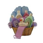 Bath Time Gift Basket with 4 different scents and more