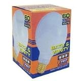 White Globe Bulb, 60 Watt G30