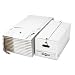 Office Products : Fellowes Bankers Box Letter Stor/File Storage Box with String & Button 12 Pack (00704)