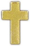 Chaplain's Cross Gold Small Pin 14098 Gold